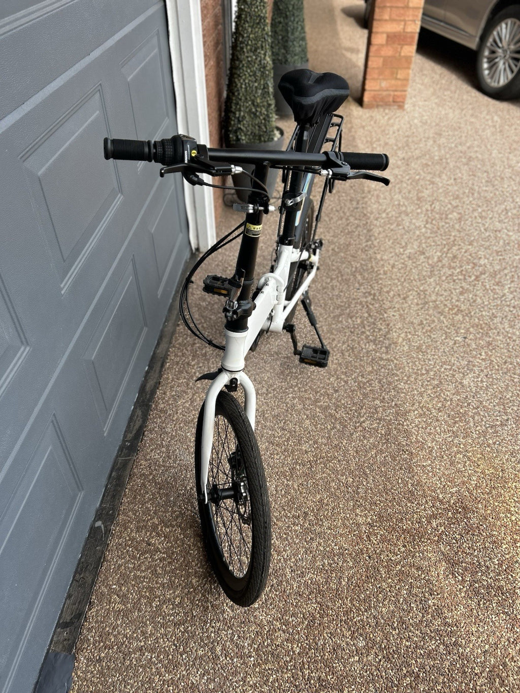 20inch Folding Bike Adjustable 6 Speed Adults Bicycle Alloy Foldable City Bike