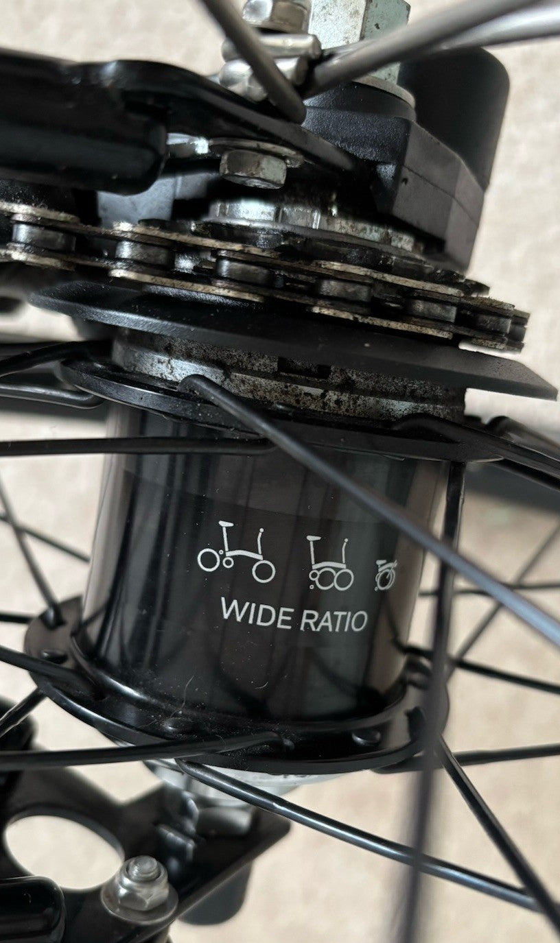 2022 Brompton C Line 6 Speed Black Edition Folding bicycle - Test Ridden Only