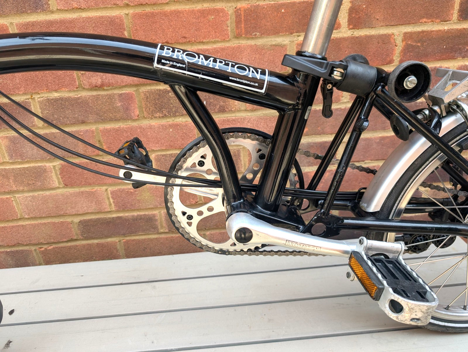 Brompton M6R Folding Foldable Fold-up Bike