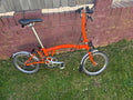 Brompton M6L Folding Bike - Orange Speed