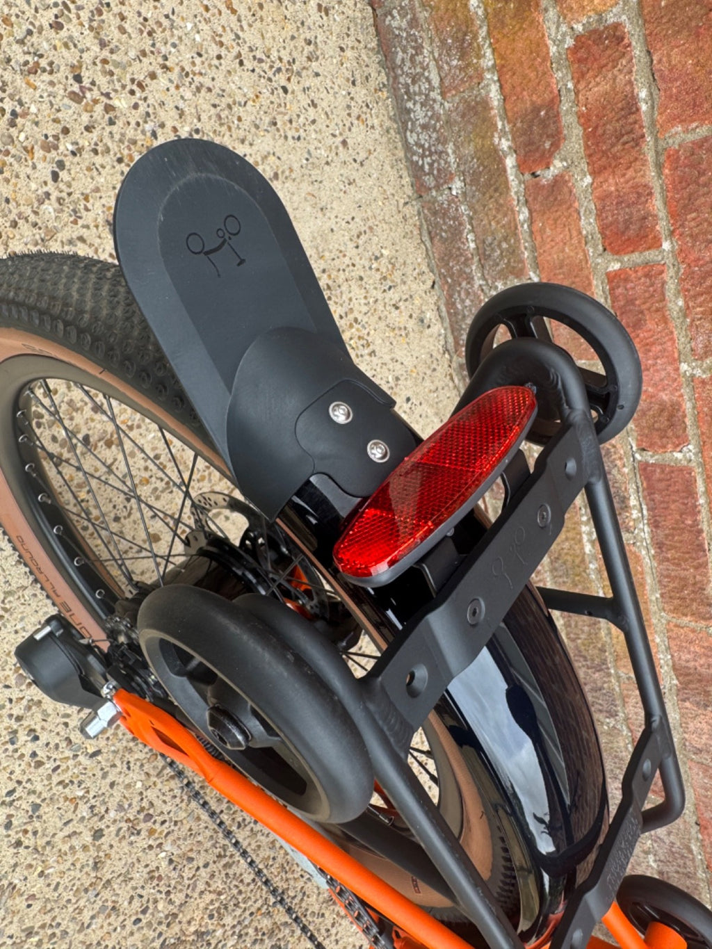 Brompton G Line Folding Bike - Small - Roller Frame - 8 Speed Alfine - Mudguards