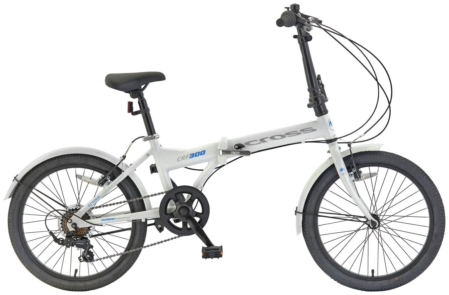 Cross CRF300 20 inch Wheel Size Men's Folding Bike Shimano Equiped Alloy Frame