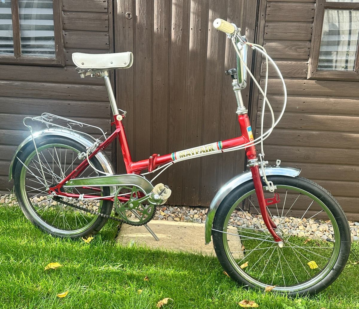 Vintage 1980's Pannonia Mayfair Folding Bike / Bicycle