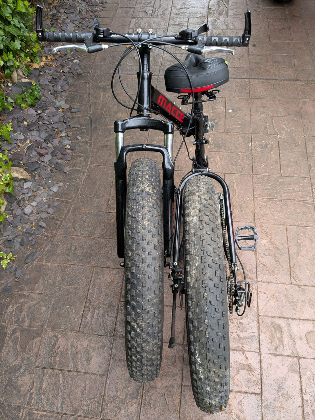 Folding Dual Suspension Fat Wheeled Mountain Bike, 21 Speed Adult bicycle