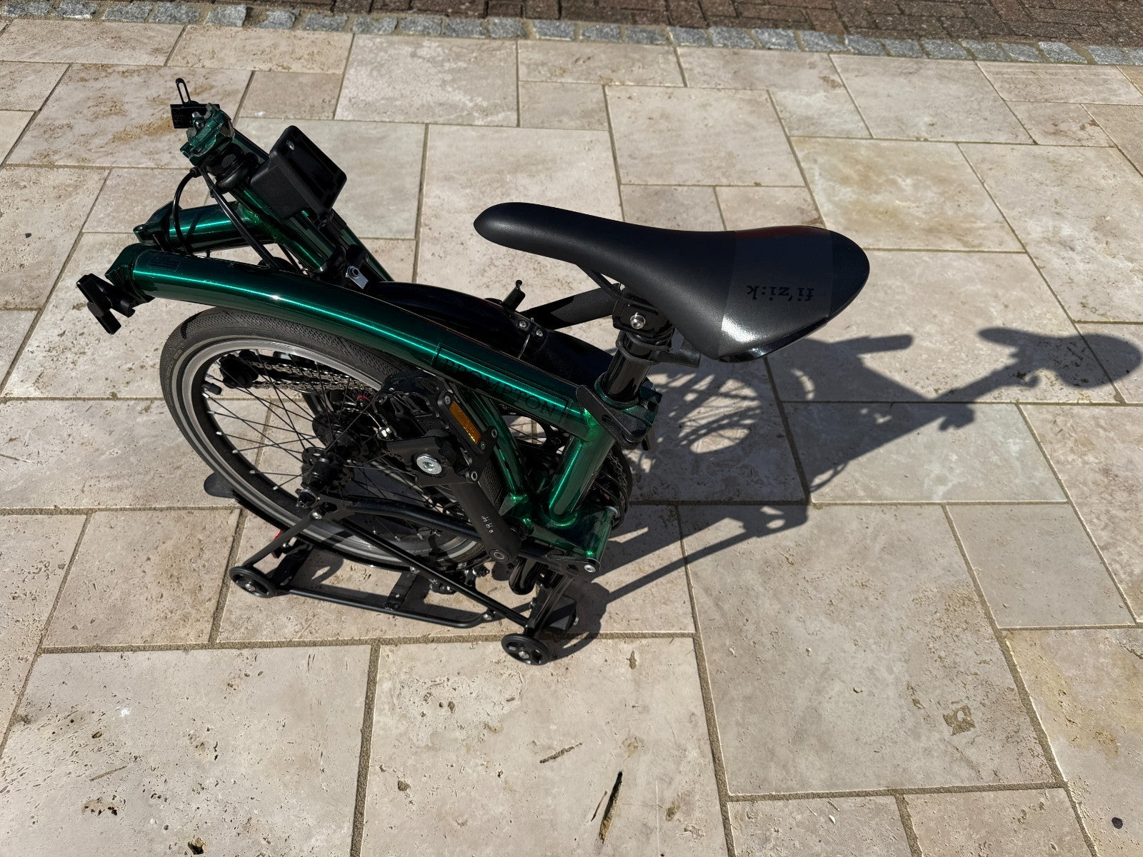 Brompton P Line 4 speed, Emerald Green