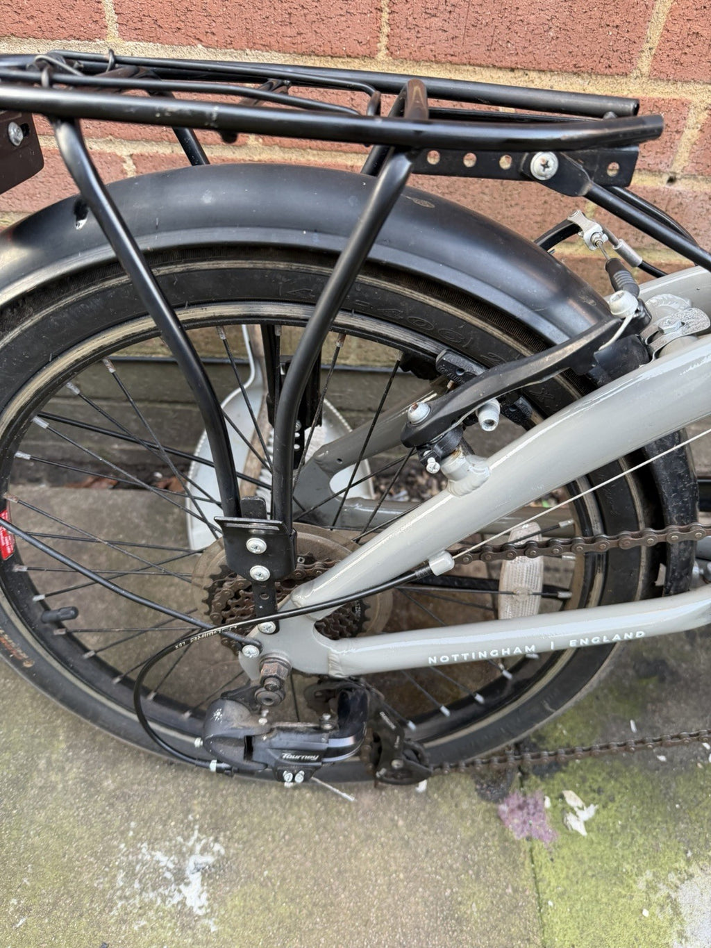 Raleigh Evo 2 Folding Bike 7-Speed Shimano Gears Grey Excellent Condition