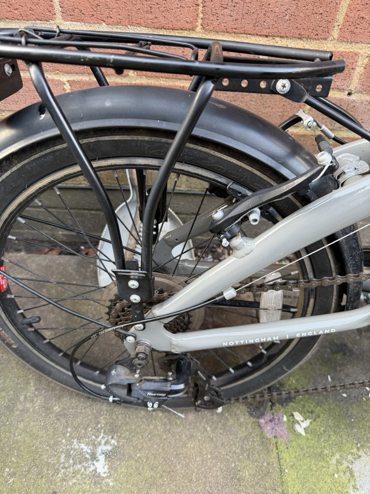 Raleigh Evo 2 Folding Bike 7-Speed Shimano Gears Grey Excellent Condition