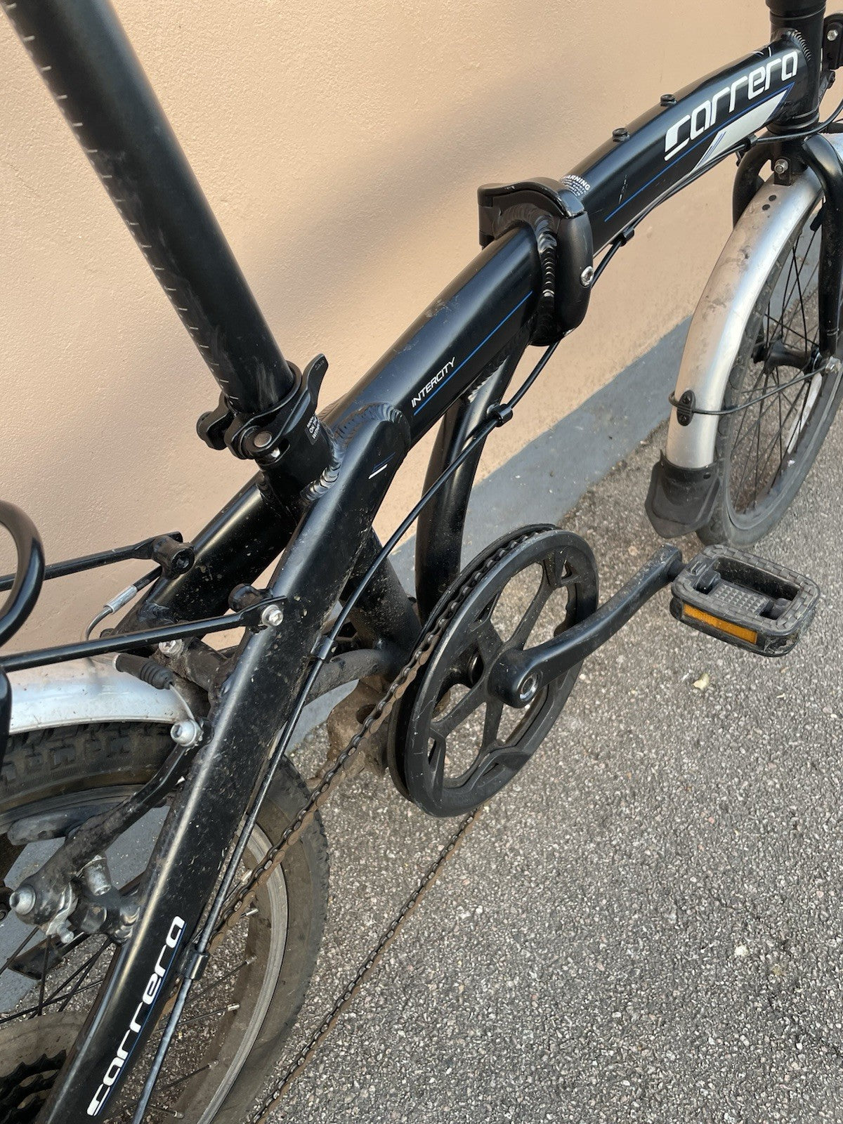 Carrera Intercity Unisex 8 Speed Folding Bike Folder Fold Up Repair Commuter LDN
