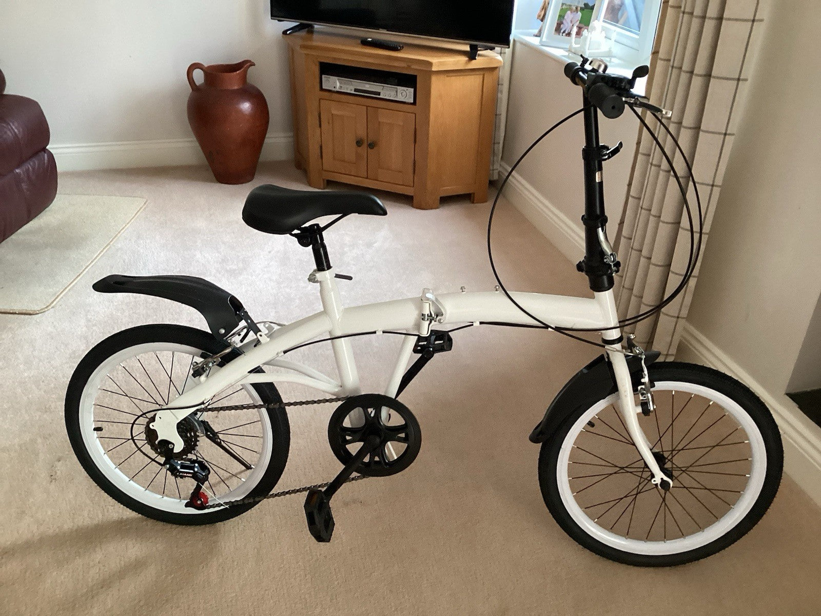 Ladies Folding Shopper Bike