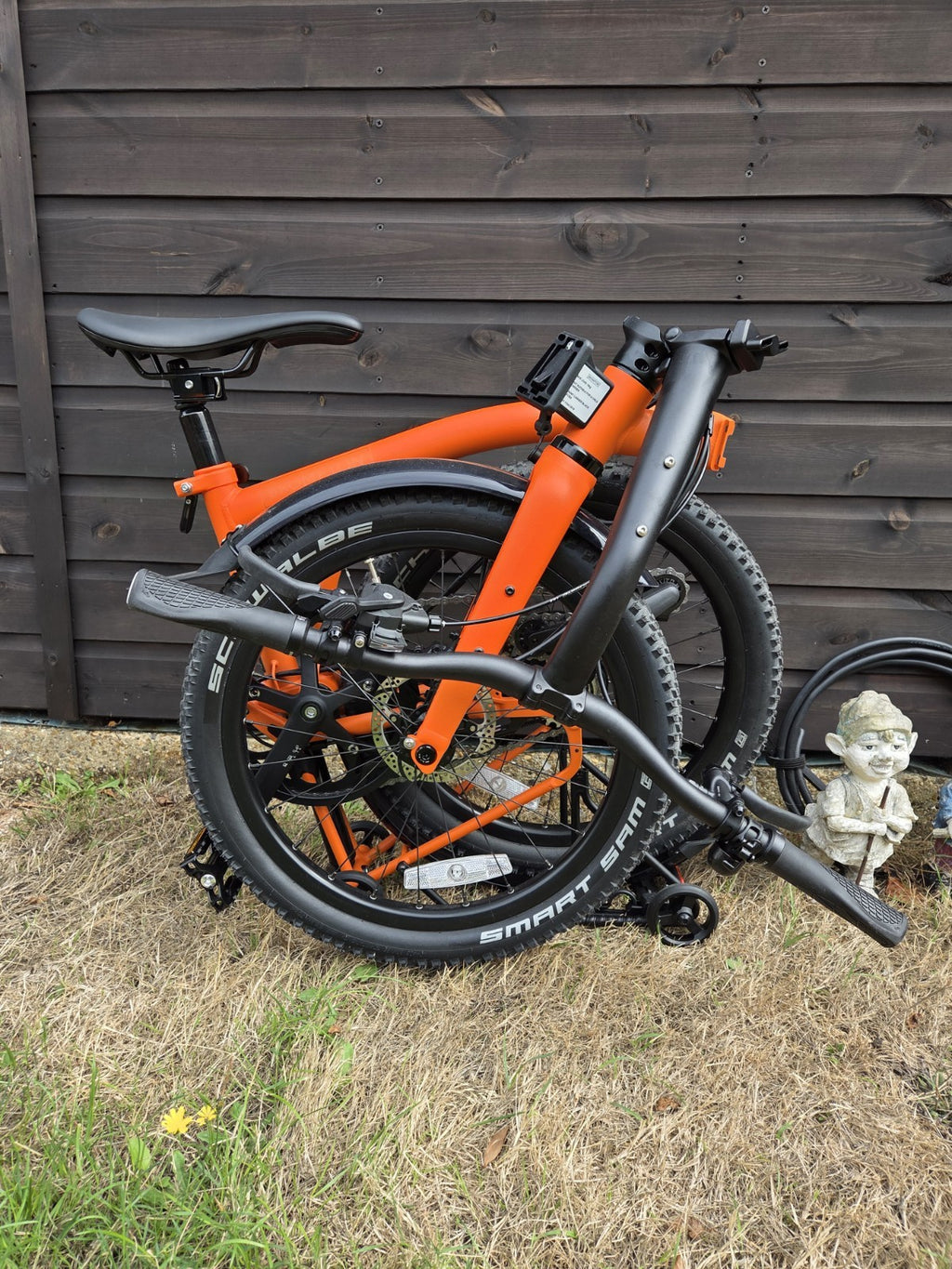Brompton G Line 8-Speed Alfine Adventure Orange Gravel Folding Bike Medium Frame