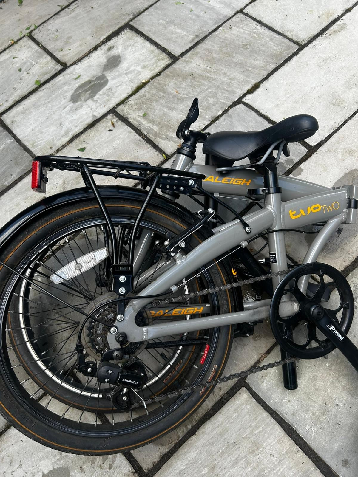 2 x Raleigh Evo Two Fold Up Bike 7 Speed Great Condition Collection Only