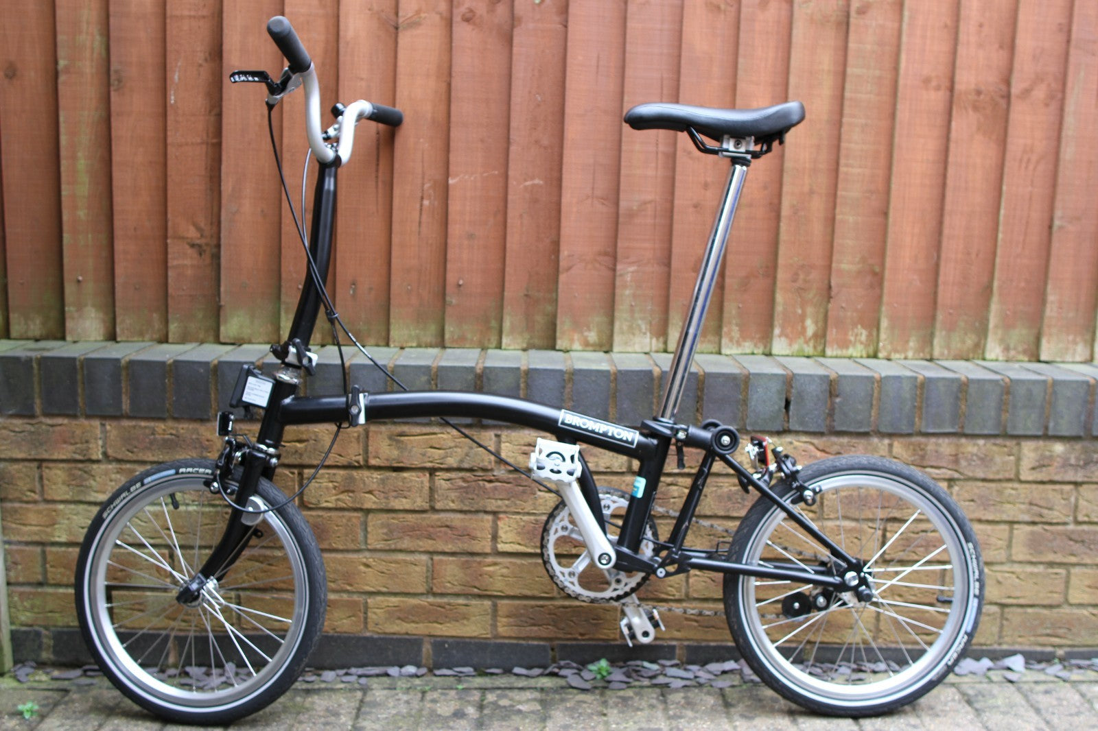 BROMPTON folding bike M1L Black Single Speed