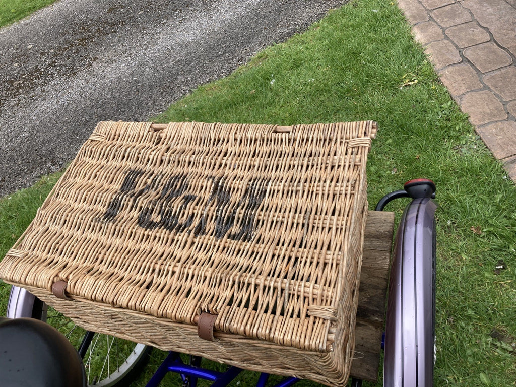Pashley Tri-1 Adult Foldable Tricycle Trike with F&M basket, cover & extras