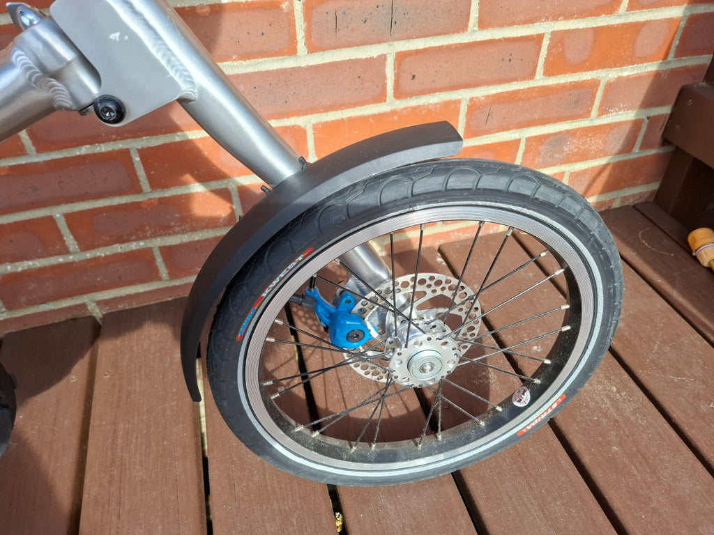 STRIDA Folding Bike - Silver - Good condition