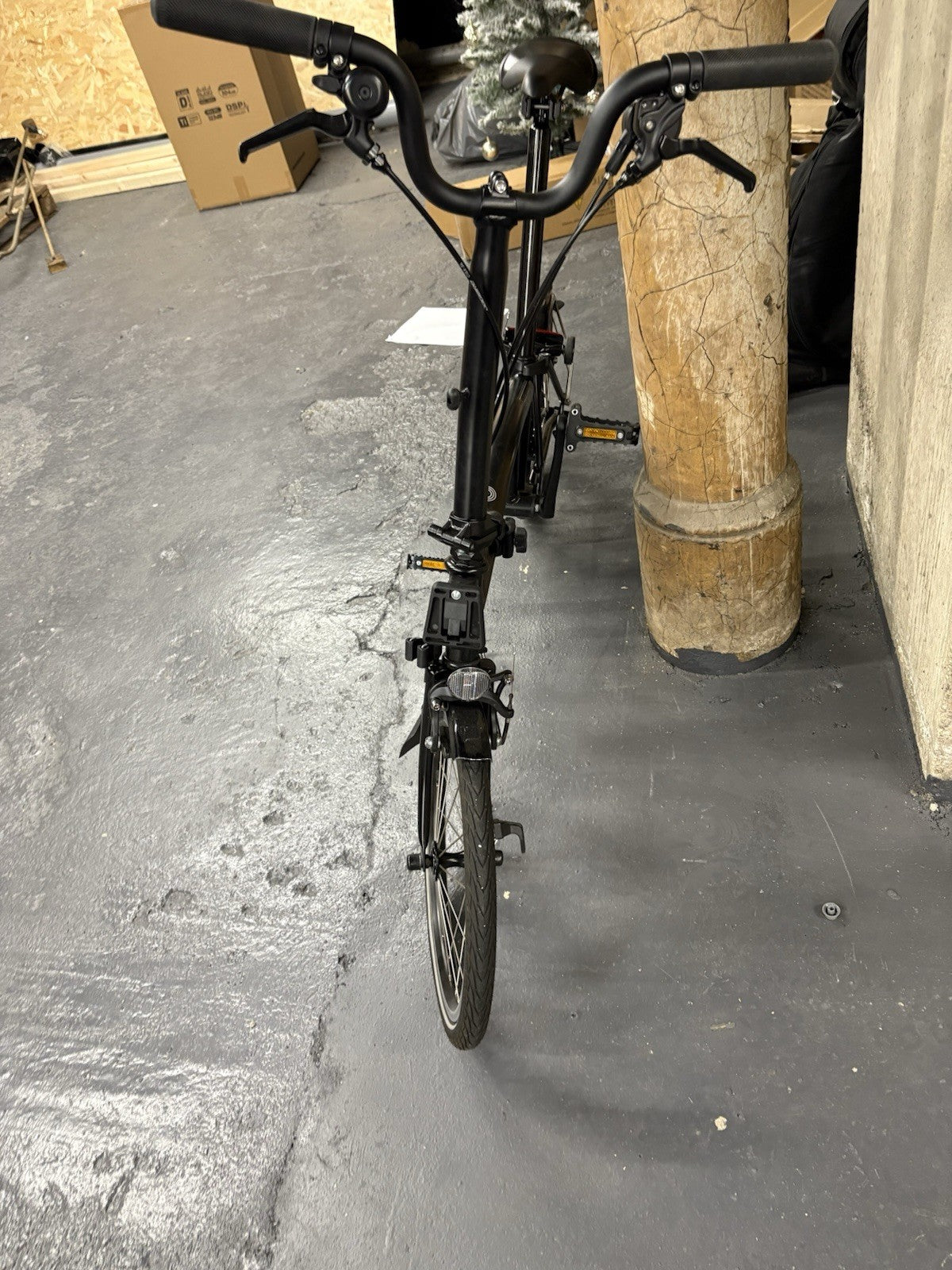 Brompton C Line 2-Speed Mid Handlebar Folding Bike