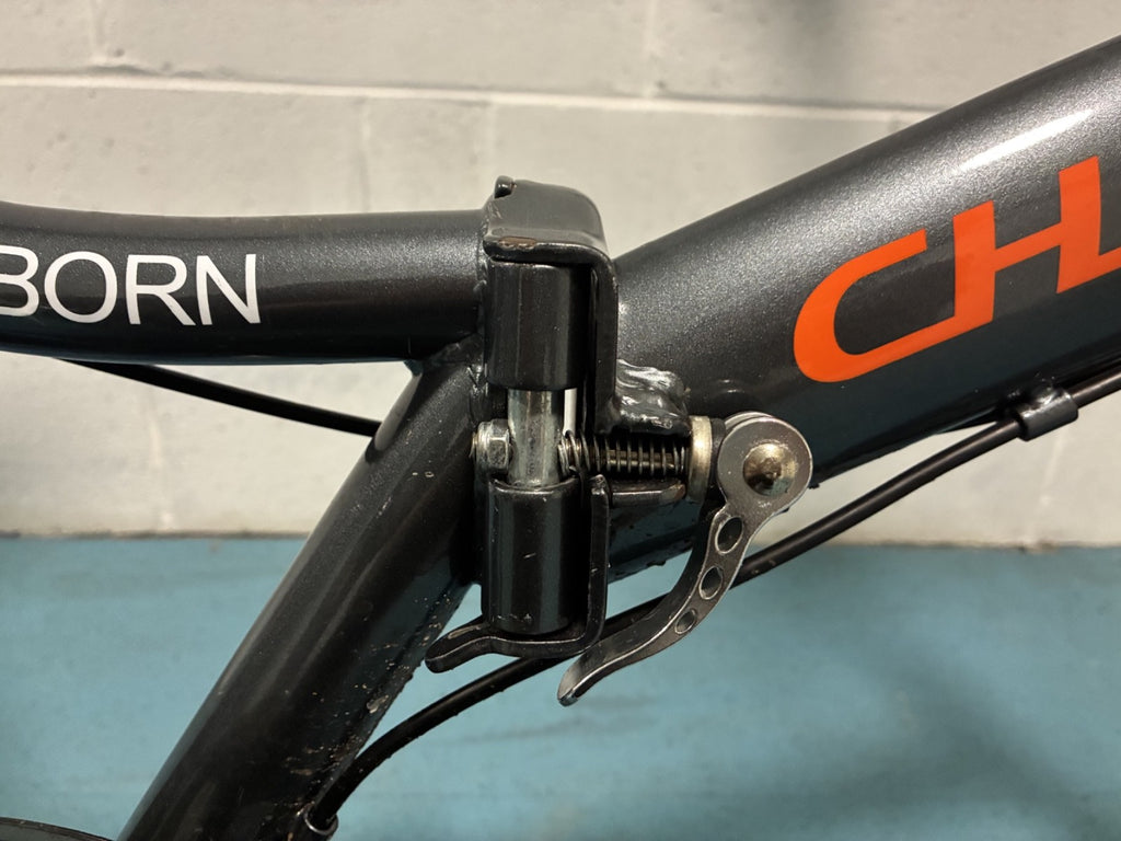 Challenge Holborn 20" Wheel Folding Bike Silver