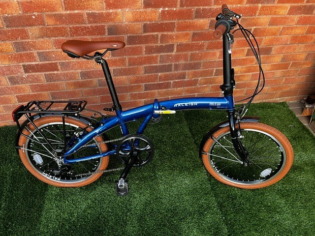 Raleigh stowaway folding bike