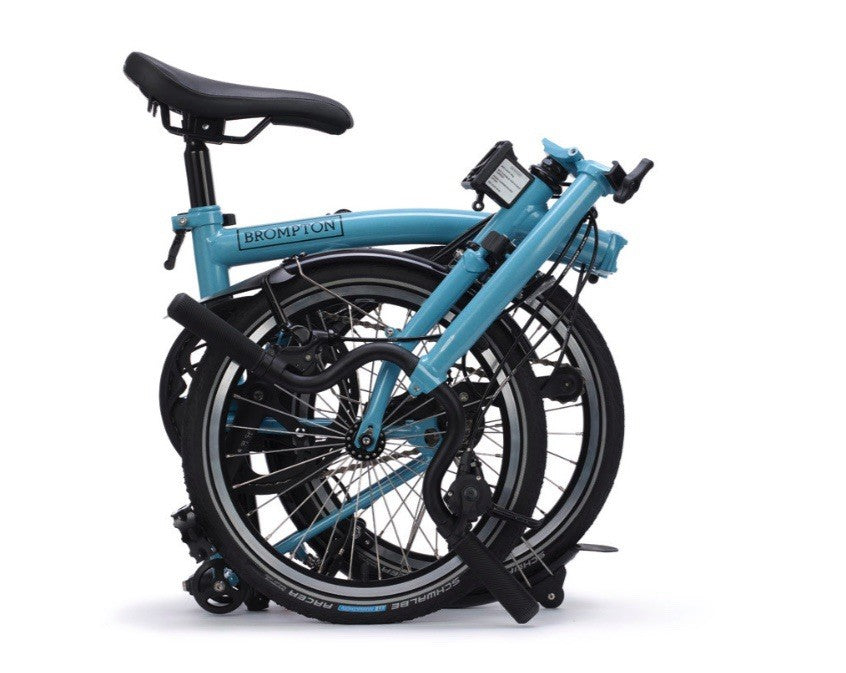 Brompton Folding Bike 4 Speed C Line Cloud Blue brand new