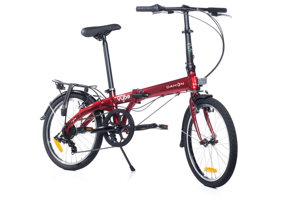 Dahon Vybe D7 Folding Bike 20in Aluminium 7 Speed Commuter - Red (Used/Scuffs)