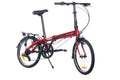 Dahon Vybe D7 Folding Bike 20in Aluminium 7 Speed Commuter - Red (Used/Scuffs)