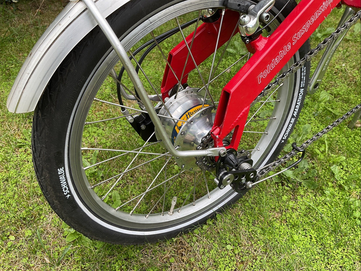 Birdy 14-Speed Rohloff Hub Gear Folding Bike with Suspension High-Spec