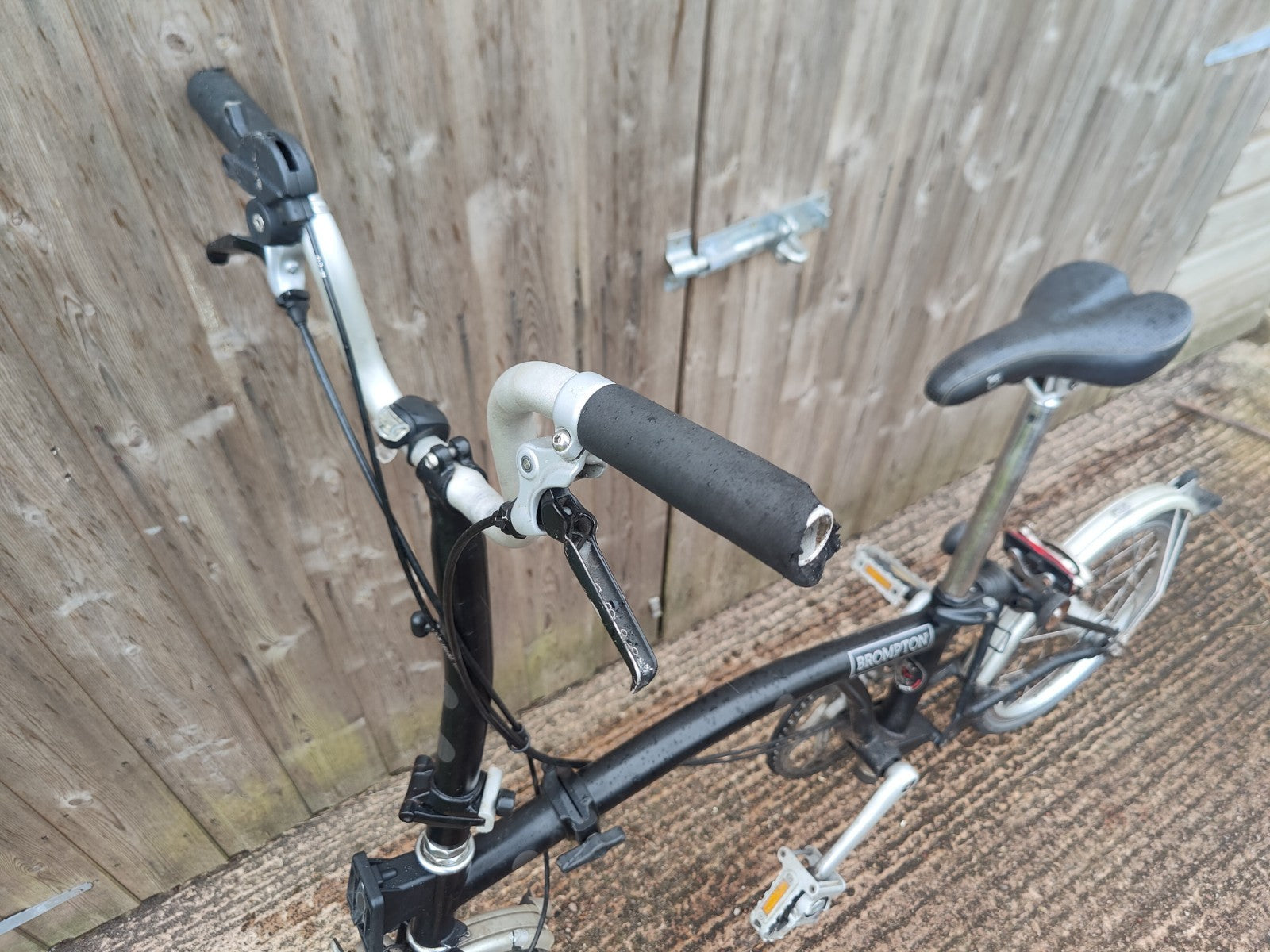 Brompton M3L Folding Bike 3-Speed, Black. 2014 Overall Good Condition