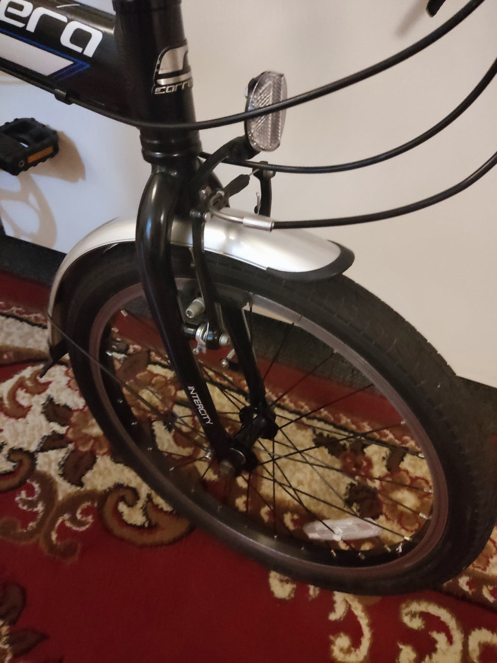 Carrera Intercity Folding Bike Black