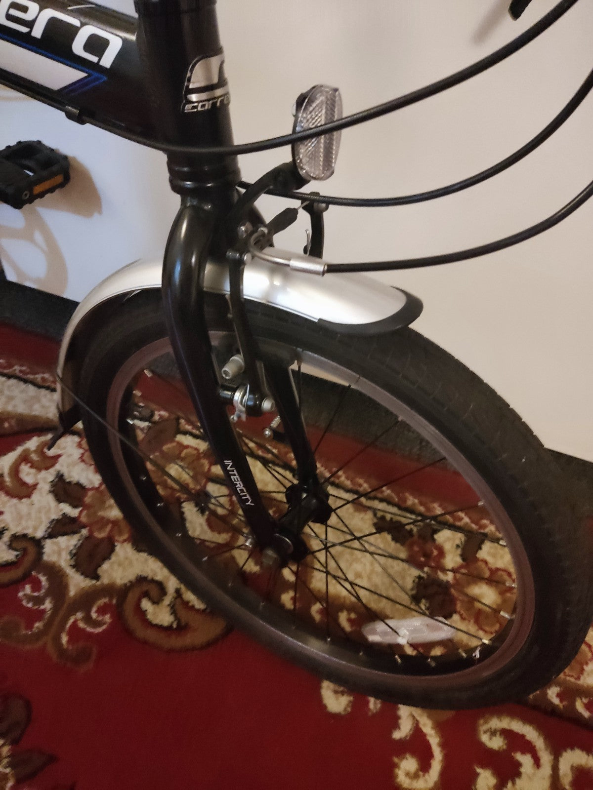 Carrera Intercity Folding Bike Black