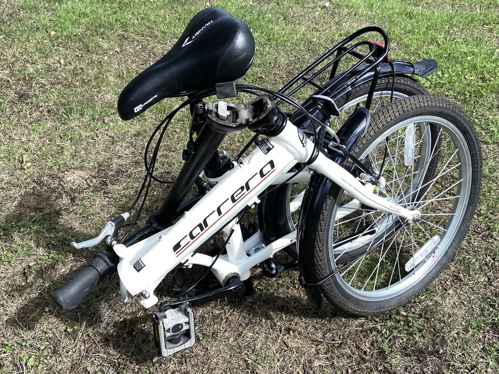 Carrera Transit Folding Bike-Alloy Frame-20” Wheels -Ex Condition-Hardly Used