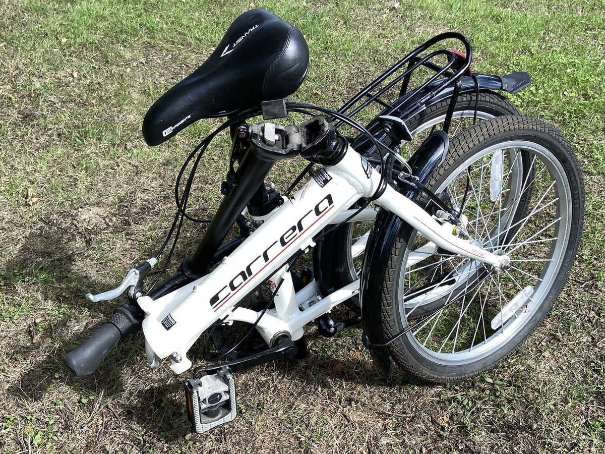 Carrera Transit Folding Bike-Alloy Frame-20” Wheels -Ex Condition-Hardly Used
