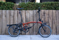 Brompton S6R (6 Speed)Black Edition in Flame Lacquer  + Extras
