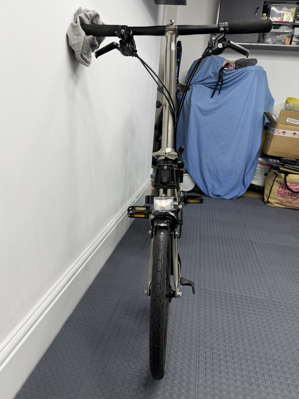 Brompton S6L Nickel Edition Superlight Titanium - Mint Condition