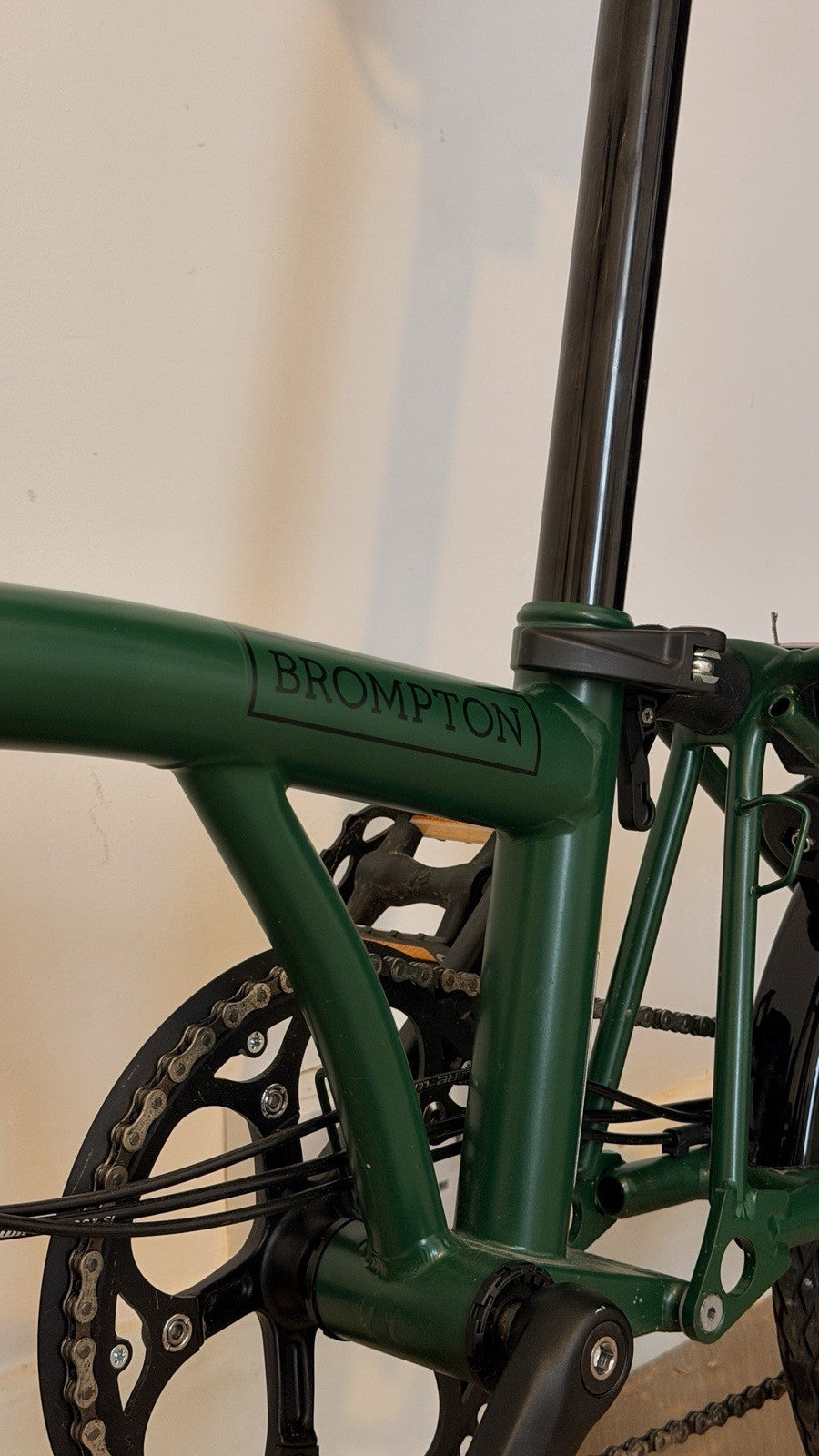 2022 Brompton C Line M6L Racing Green 6 Speed - Folding bike
