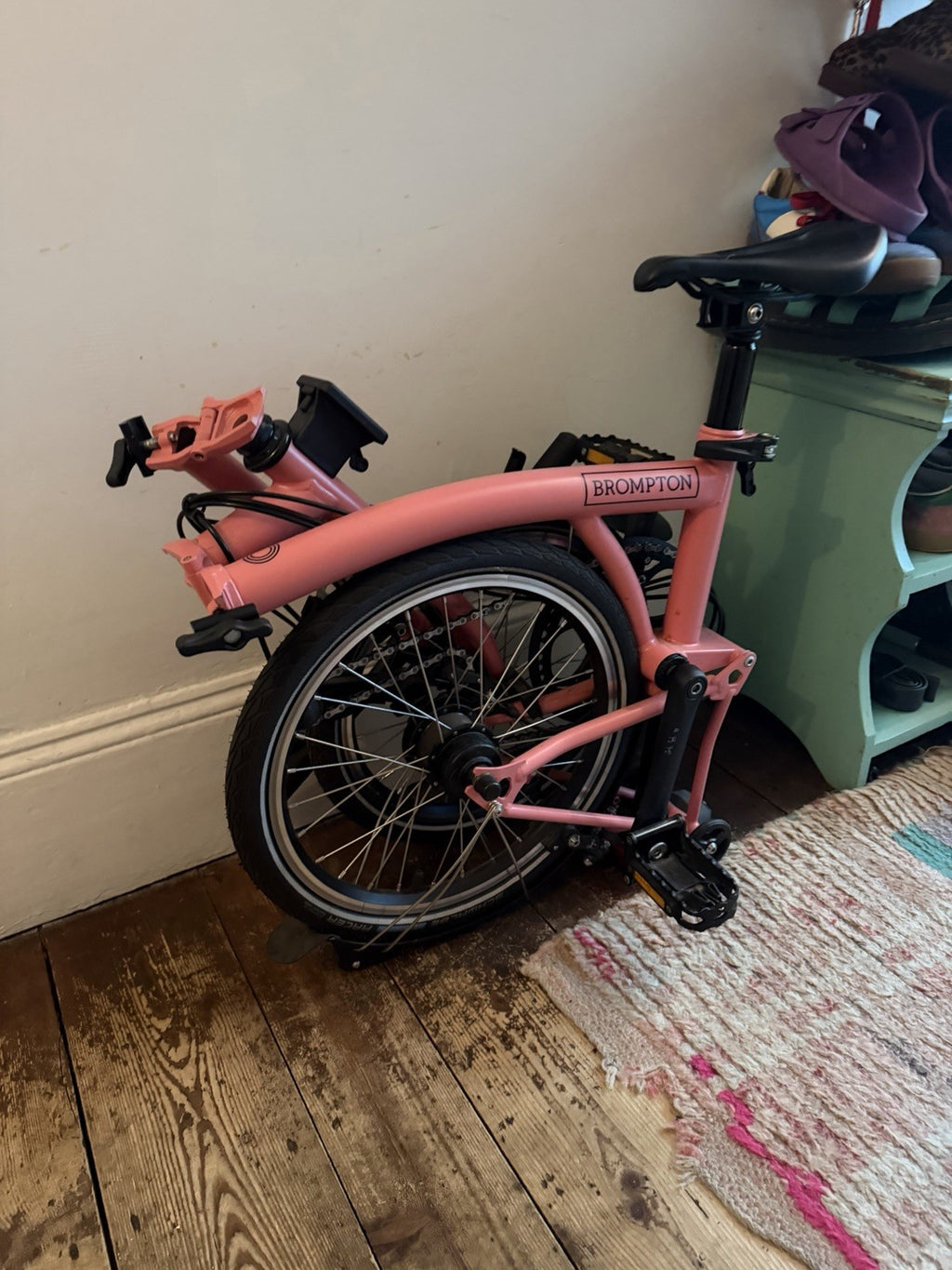 Brompton C line 12 speed 2025  Flamingo Pink