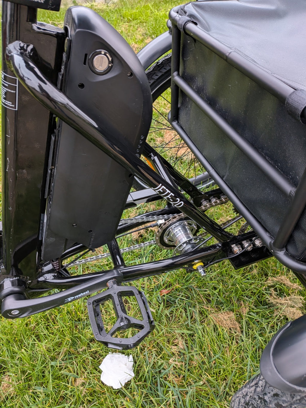Jorvik Folding Electric Tricycle Electric Trike,Only 5 Miles Usage,Free Delivery