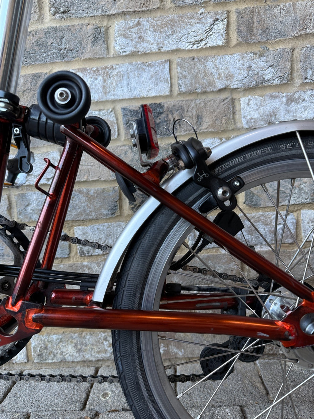 Brompton Flame Lacquer (Full) S6L - C Line 6 Speed Low - RARE - WORLDWIDE SHIP