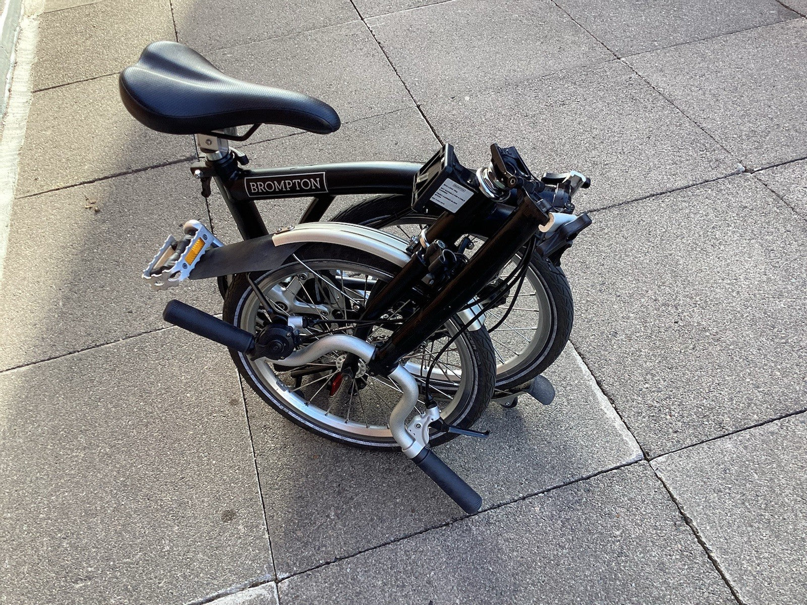 Brompton folding bike, M3L 2018