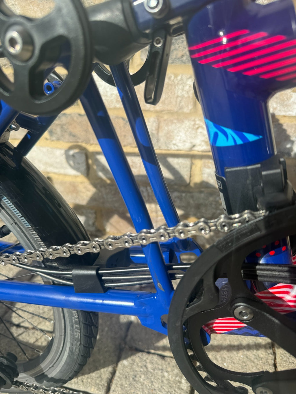 Brompton Team GB P Line - Limited Edition Paris Olympics 2024 - WORLD DELIVERY