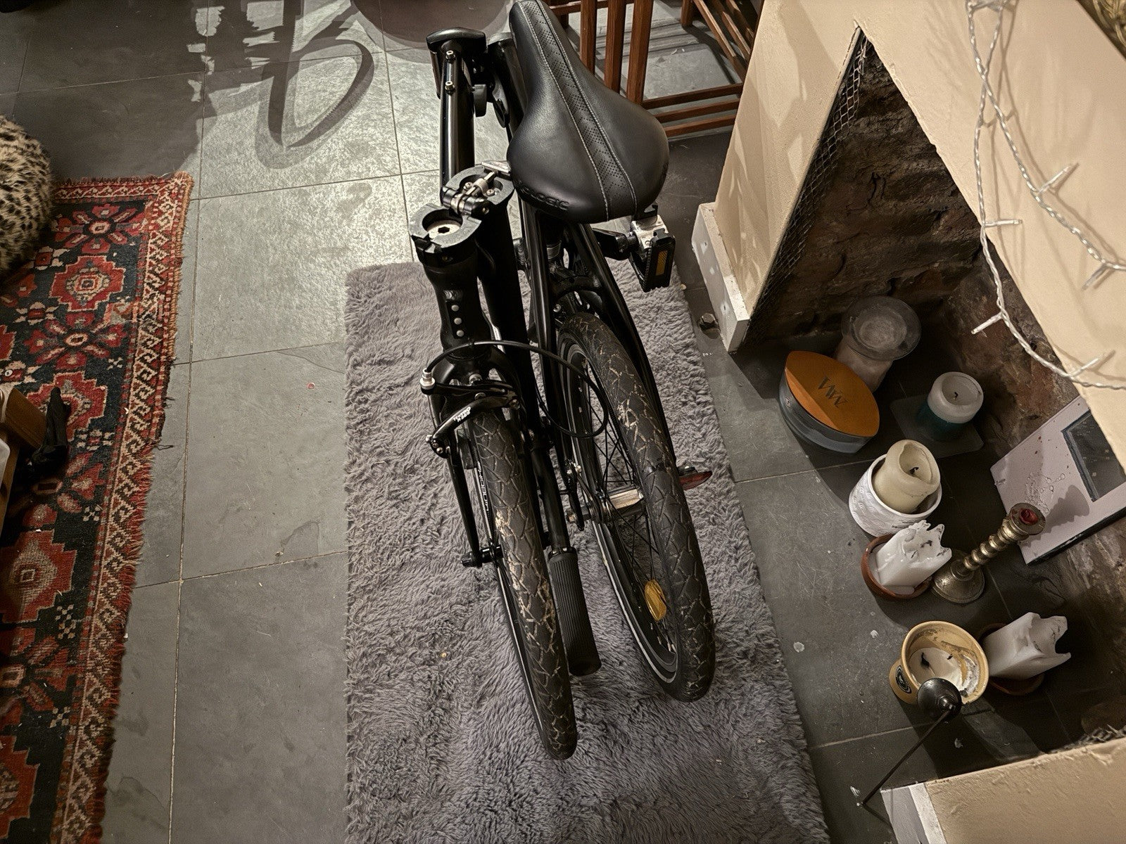 Dahon Mu Uno folding bike - Black, Single Speed - Aluminium