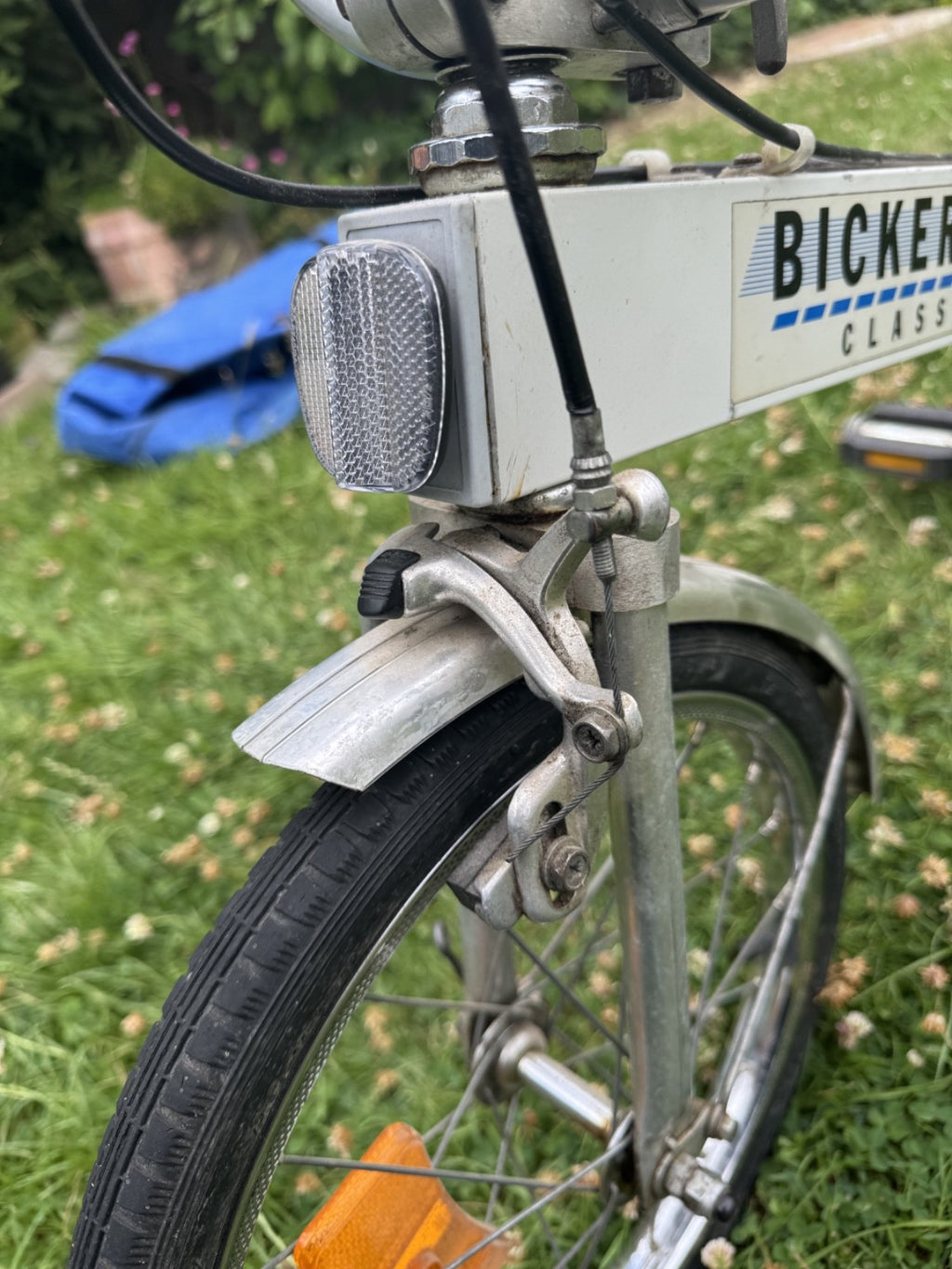 Vintage Bickerton Folding Bike One Previous Owner From New 3 Speed with Bag