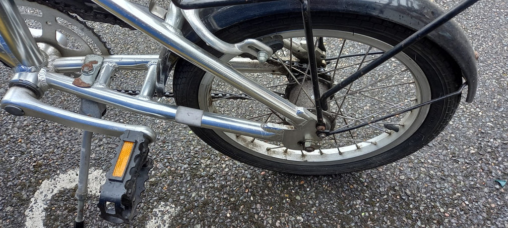 Folding Bike Kentex Silver Colour