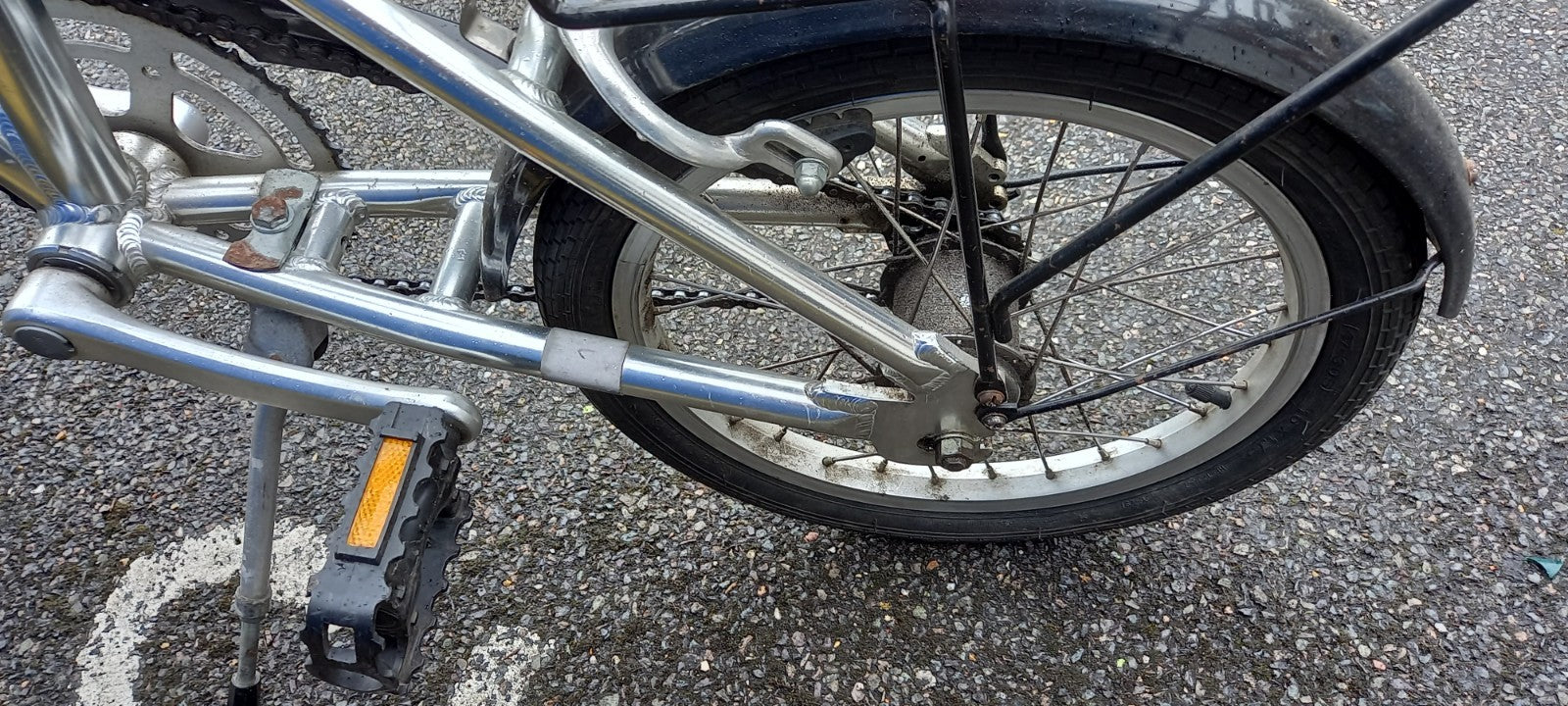 Folding Bike Kentex Silver Colour