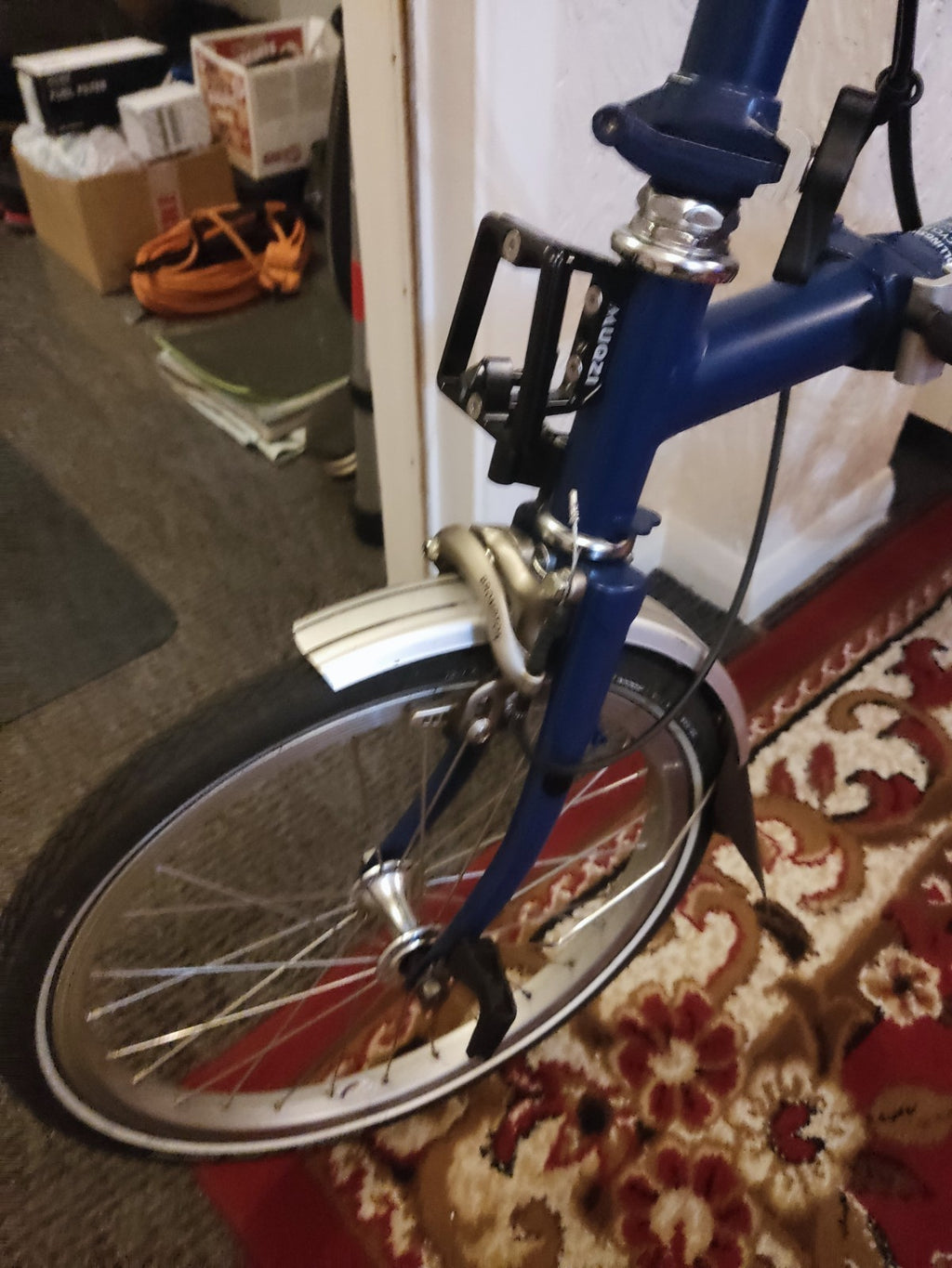 Folding Bike Brompton M6L Tempest Blue Folding Bike