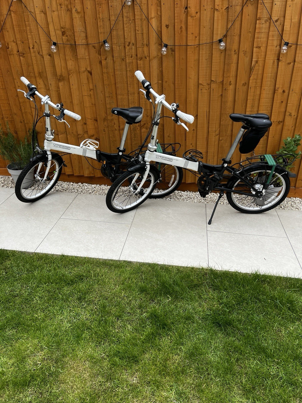 2x Dahon Vitesse Aluminium Folding Bicycle  7 Speed HUB Gears Bike