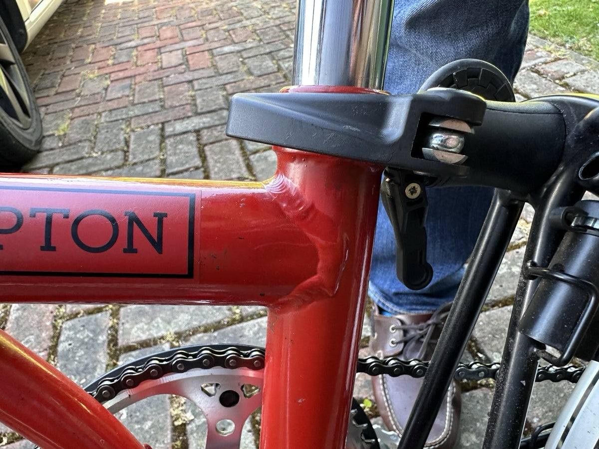 Fully Restored And Updated Classic 1992 Brompton L3 M3L 3 Speed With Brooks