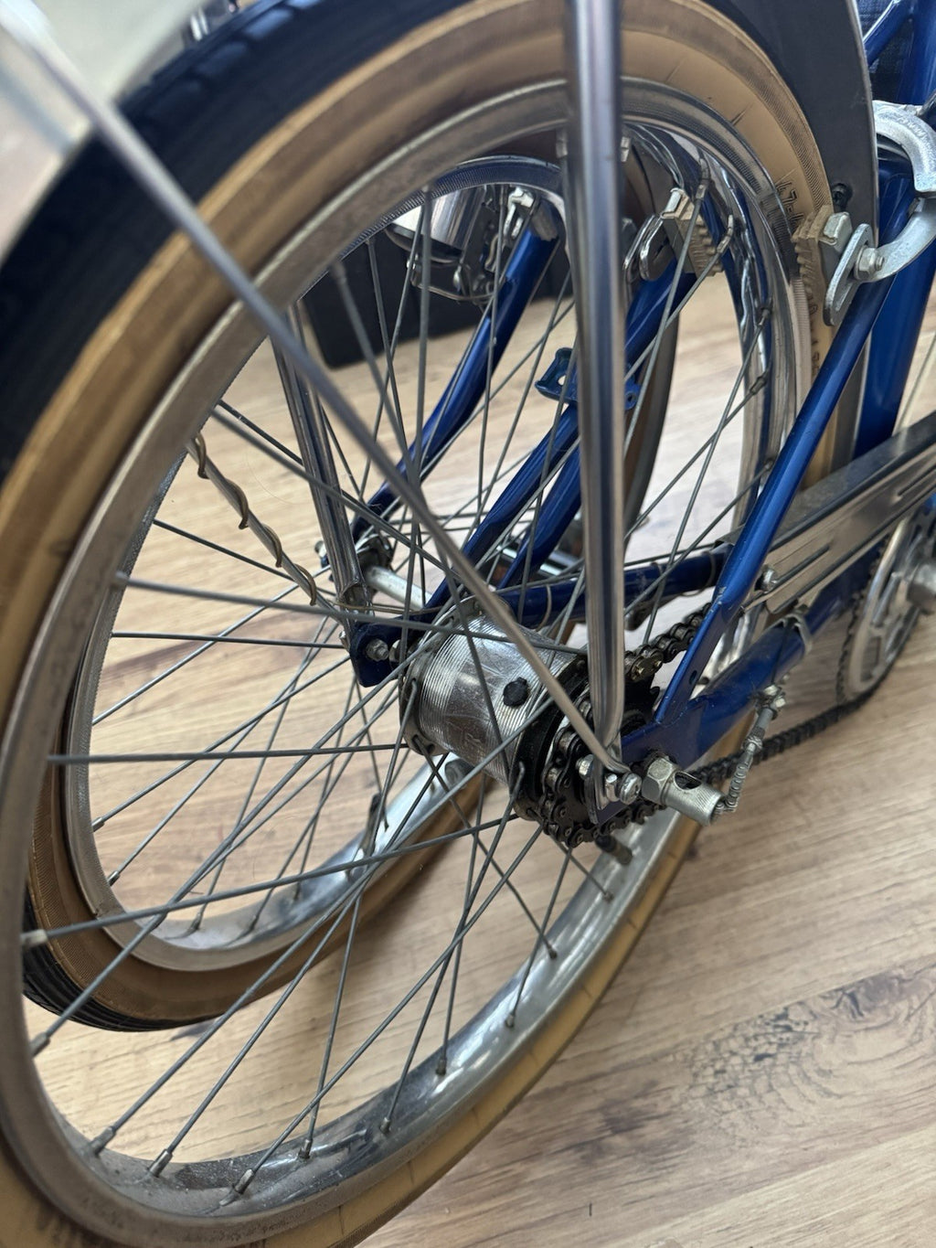REKORD de Luke 1980s Folding Bike Retro Vintage