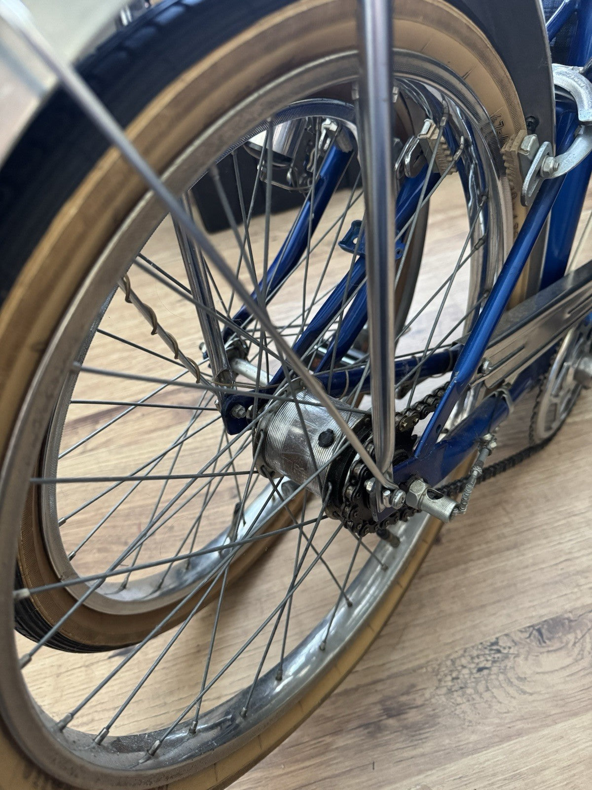 REKORD de Luke 1980s Folding Bike Retro Vintage