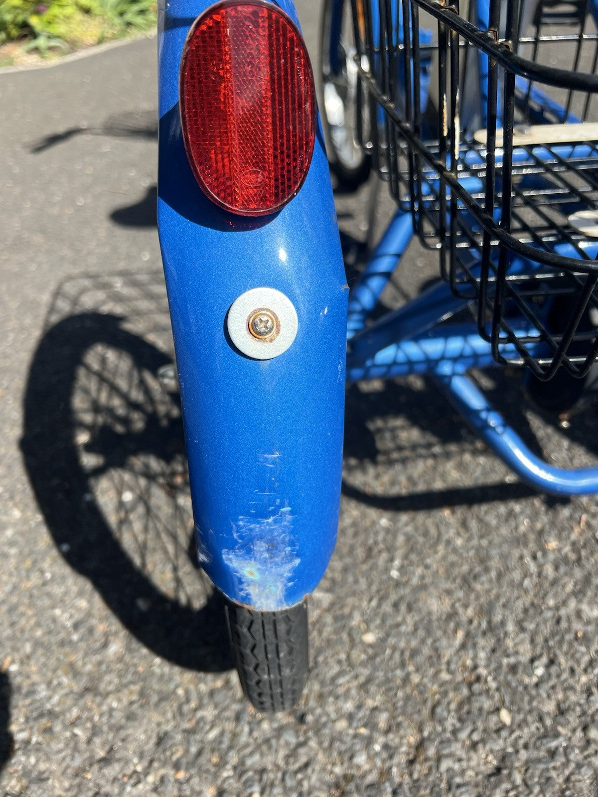 Jorvik Folding  Tricycle :  Blue : 20in