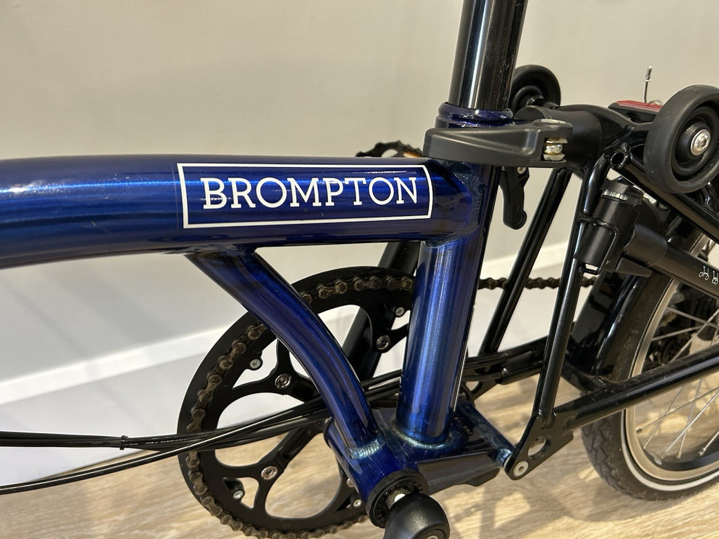 Brompton  H2L (2021) — Bolt Blue Lacquer