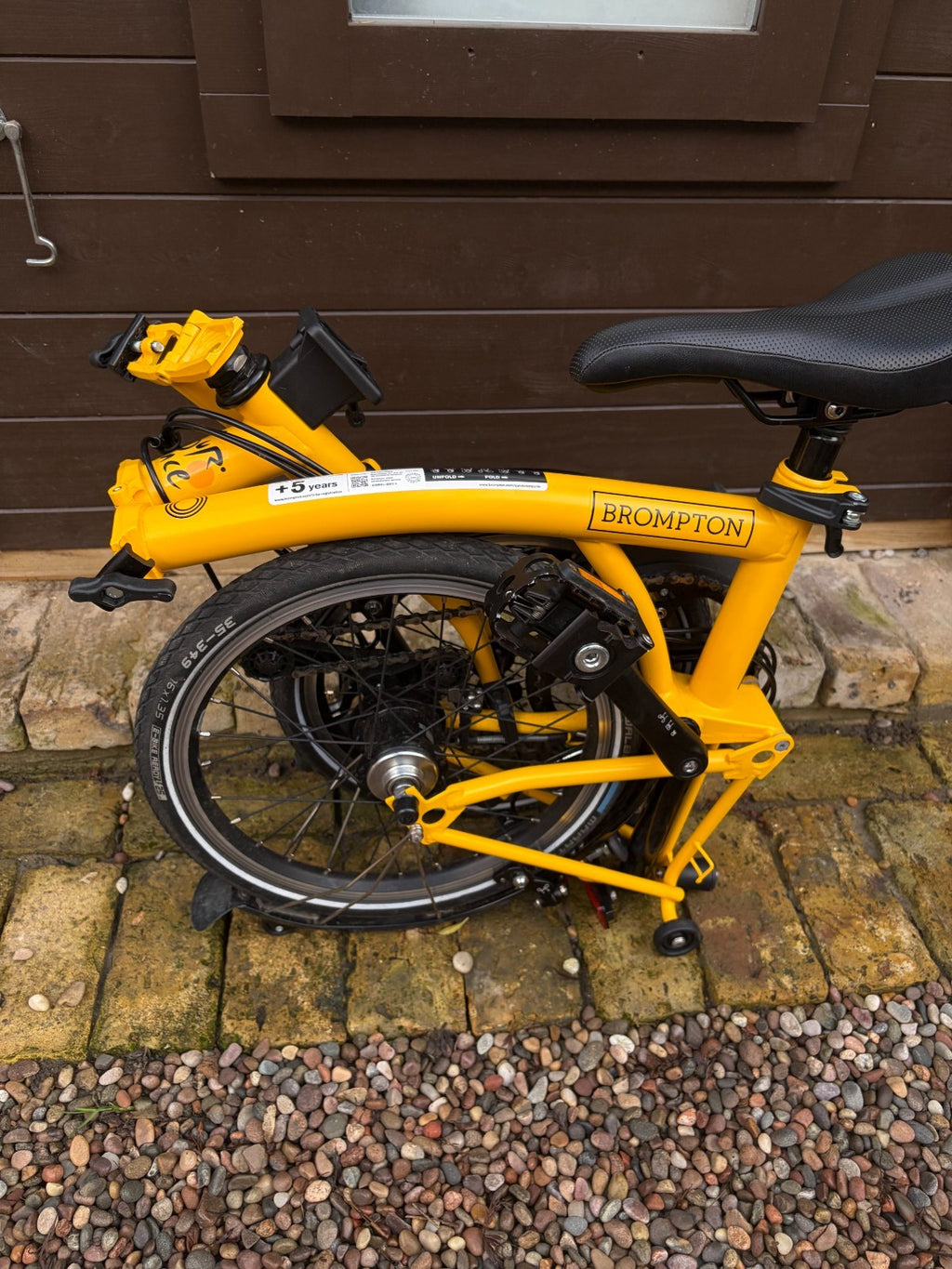 Brompton C Line, Tour de France Edition, 2023, Yellow, Size Medium